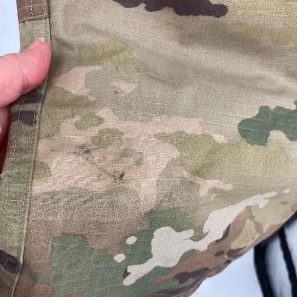 Vintage Camo Green Ripstop Cargo Pants Men’s 34x32 Combat Military Insect Repell